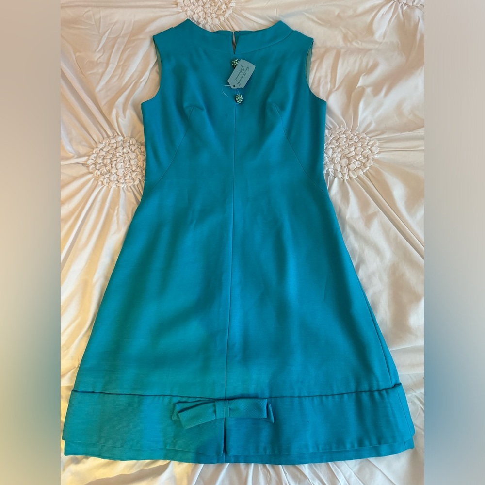 Vintage turquoise 1960’s dress